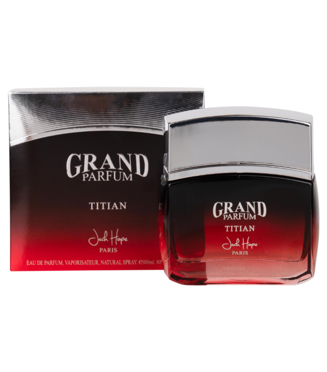 Prestige Parfums Jack Hope Grand Parfum Titian Eau de Parfum 100 ml bottle and box