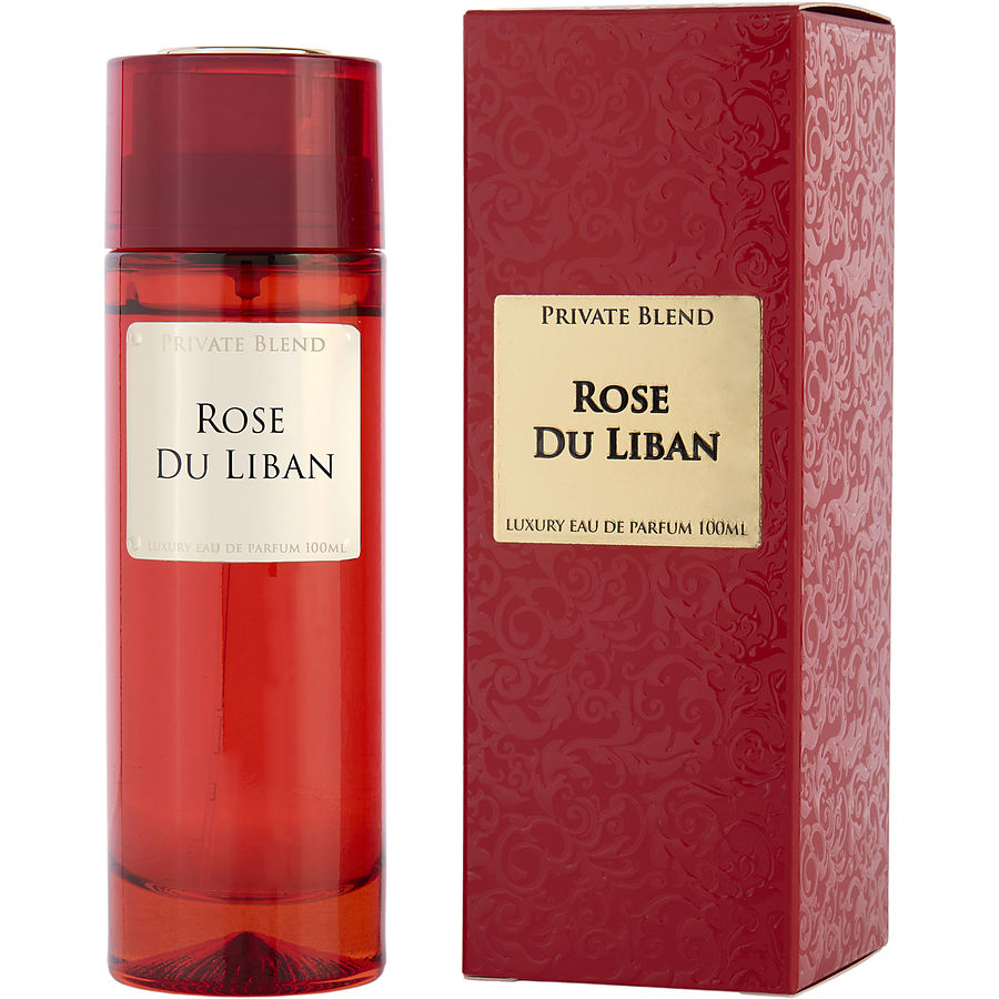 Chkoudra Paris Private Blend Rose du Liban Eau de Parfum 100 ml bottle and box on a white background