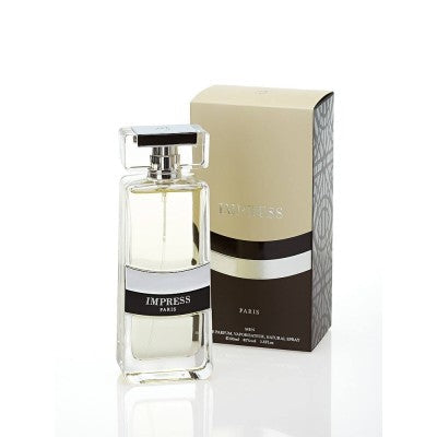 Marc Joseph Impress Eau de Parfum for men 100 ml bottle and box on a white background